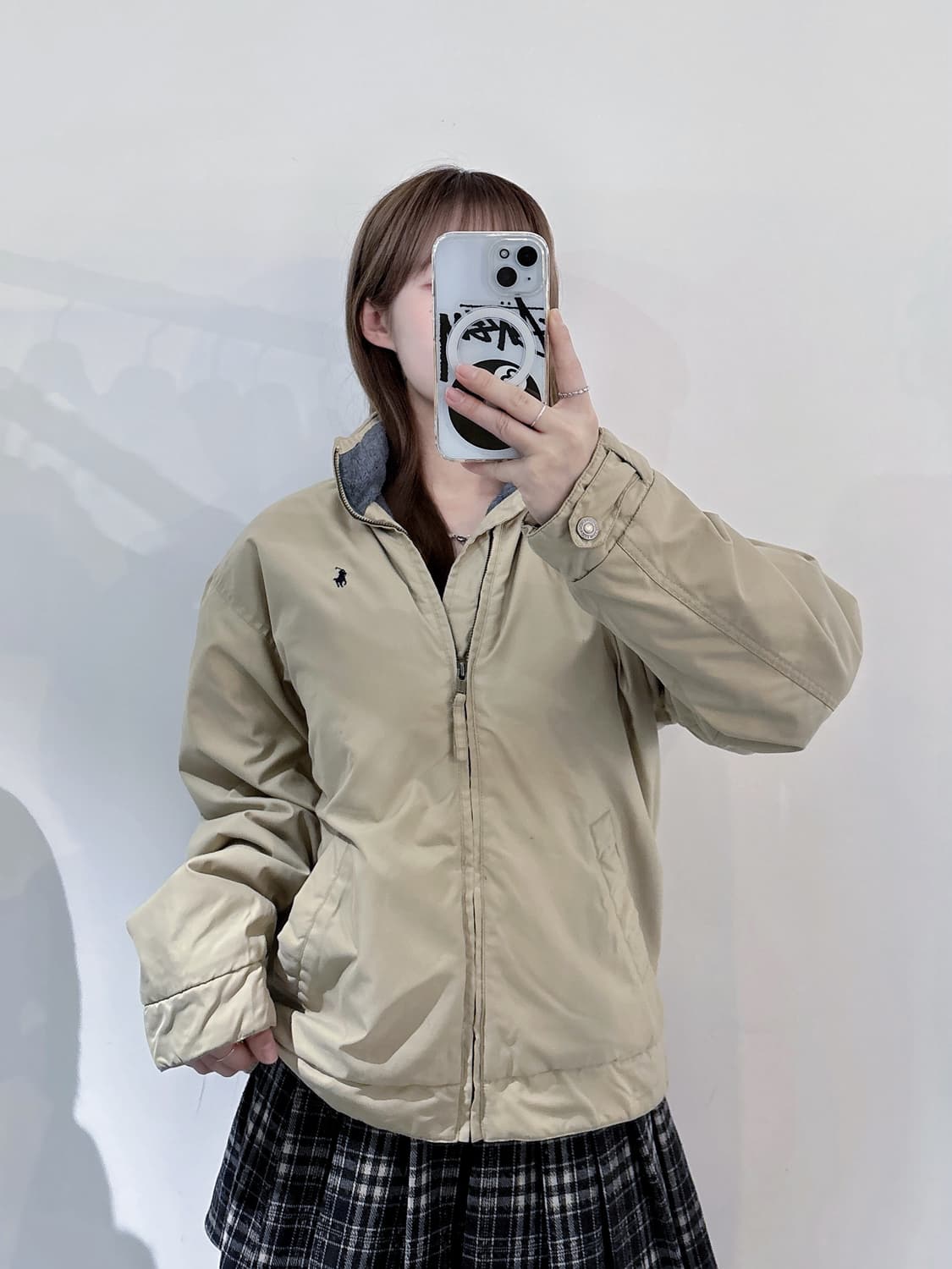 폴로랄프로렌 90‘s 베이지 폴리쉘 자켓 상품이미지2
