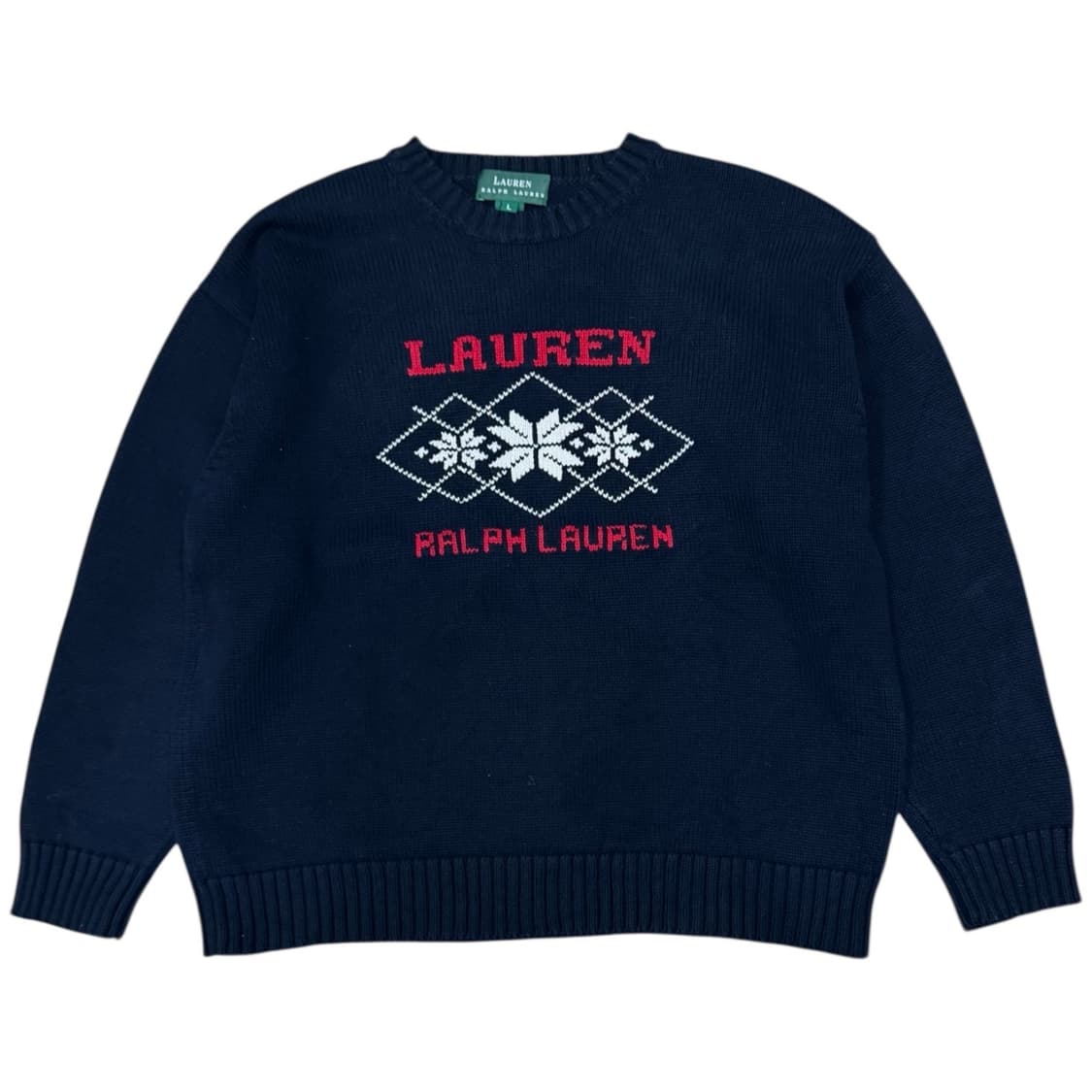 90‘s Ralph Lauren Nordic Logo Sweater 상품이미지2