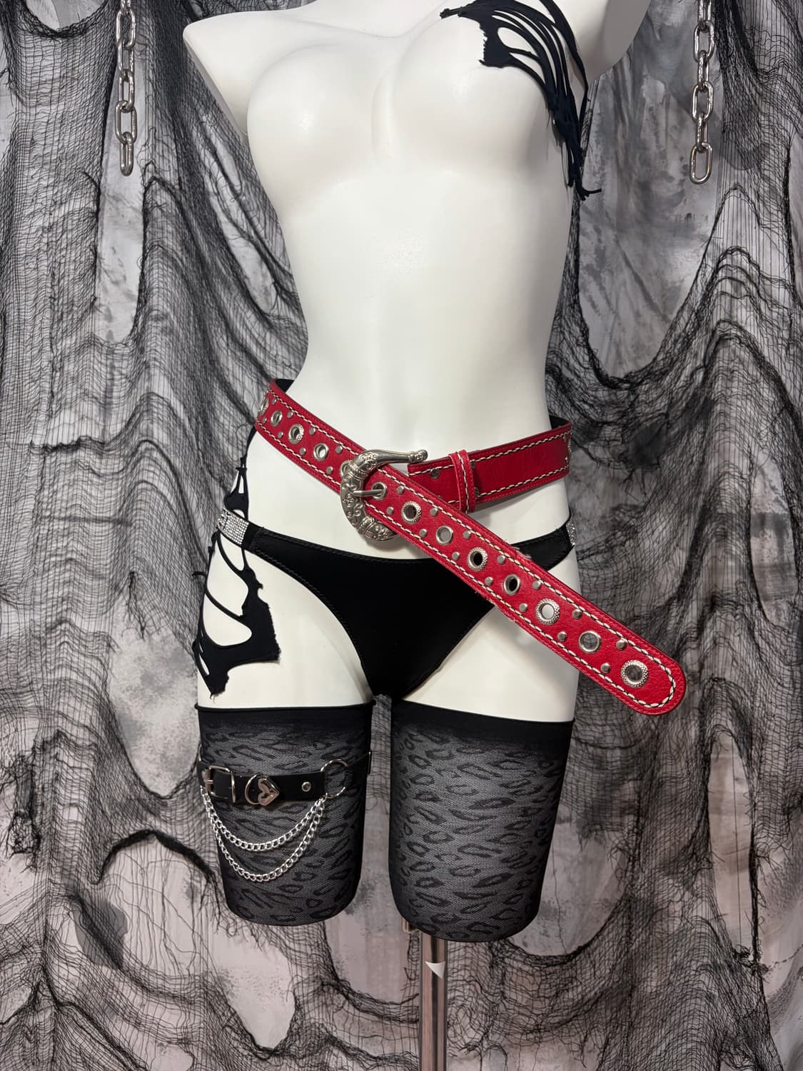 red western studded belt 상품이미지2