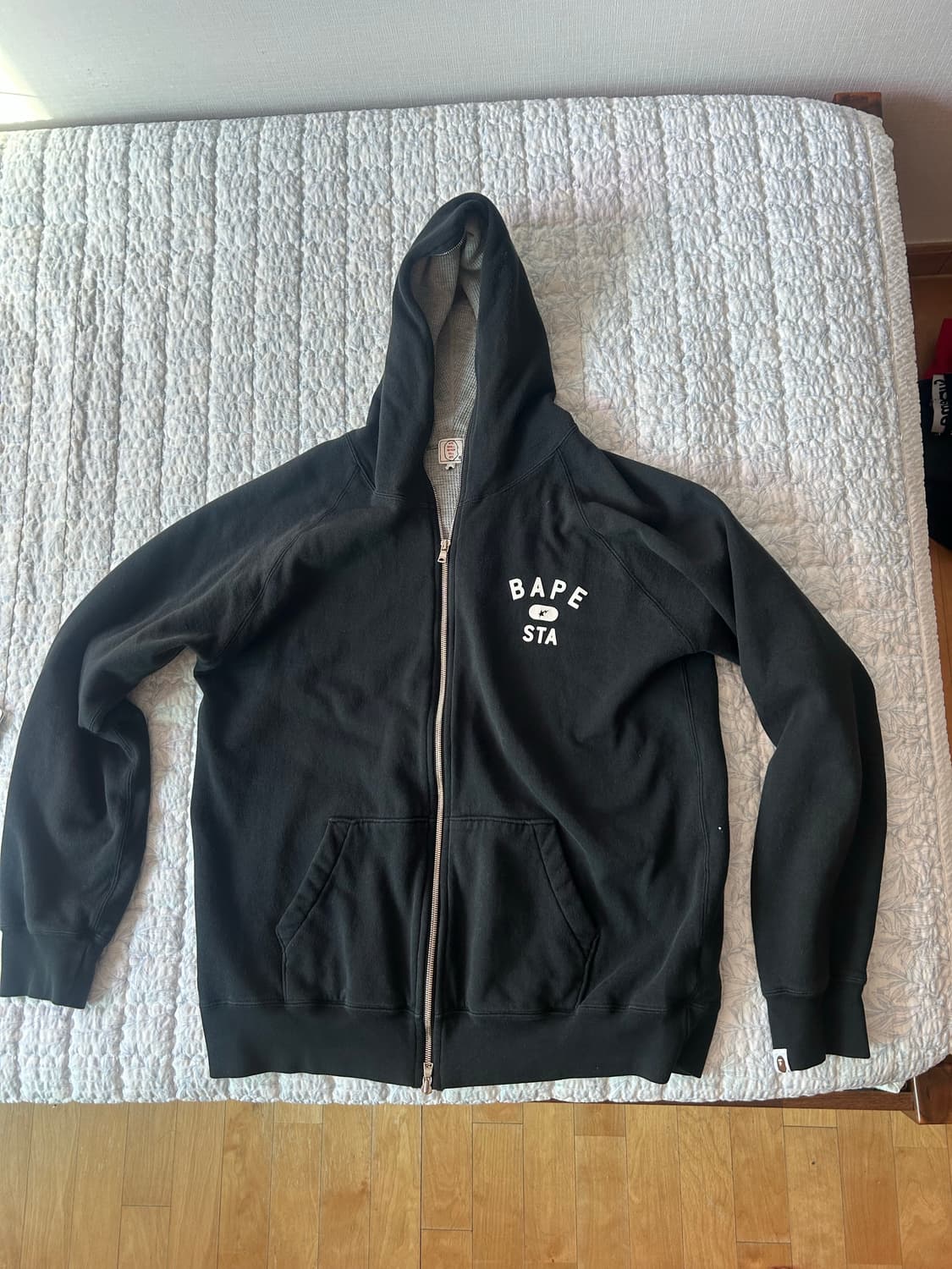 베이프 빈티지 후드집업 상품이미지1