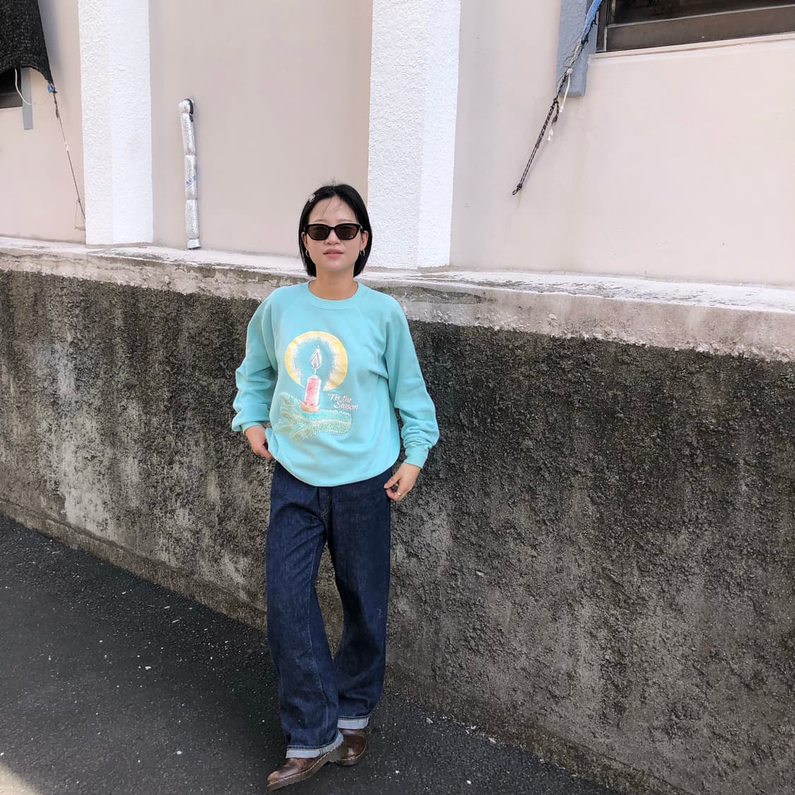 90s USA HANES Sweat Shirt 미국생산 스웻셔츠 맨투맨 상품이미지5