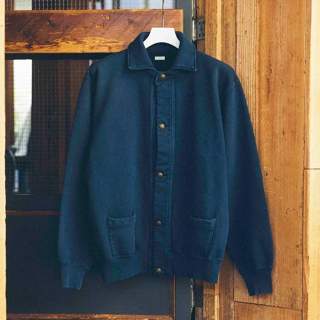 [2]아프레쎄 A.PRESSE 26SS BIOTOP 별주 빈티지 스웻 상품이미지1