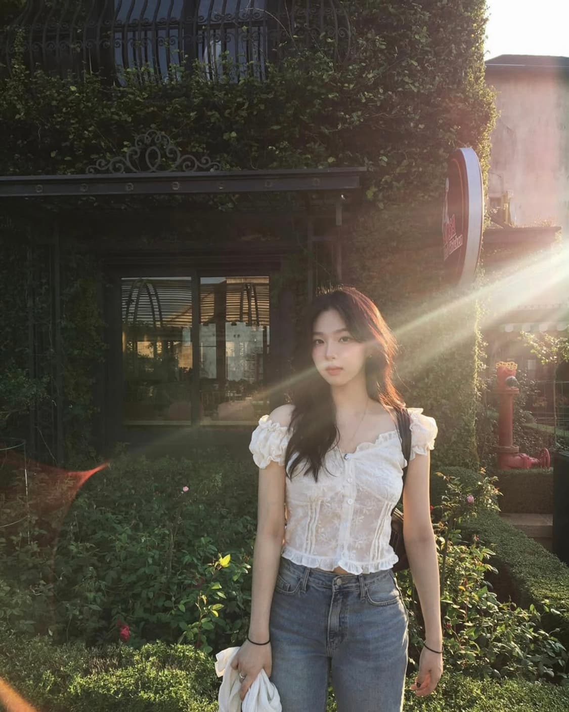 남서연님 착용 버터 블라우스 상품이미지3