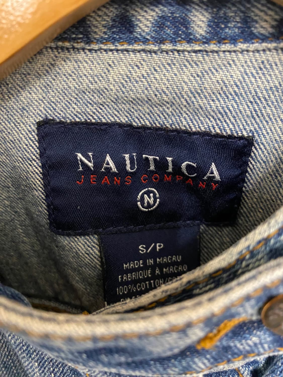 NAUTICA y2k denim jacket 노티카 와이투케이 데님자켓 상품이미지9