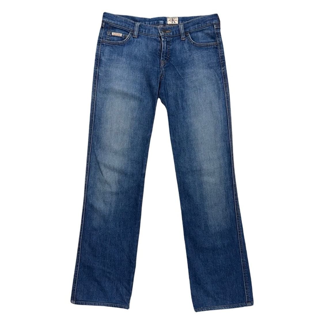 CALVIN KLEIN 중청 데님 팬츠 상품이미지1