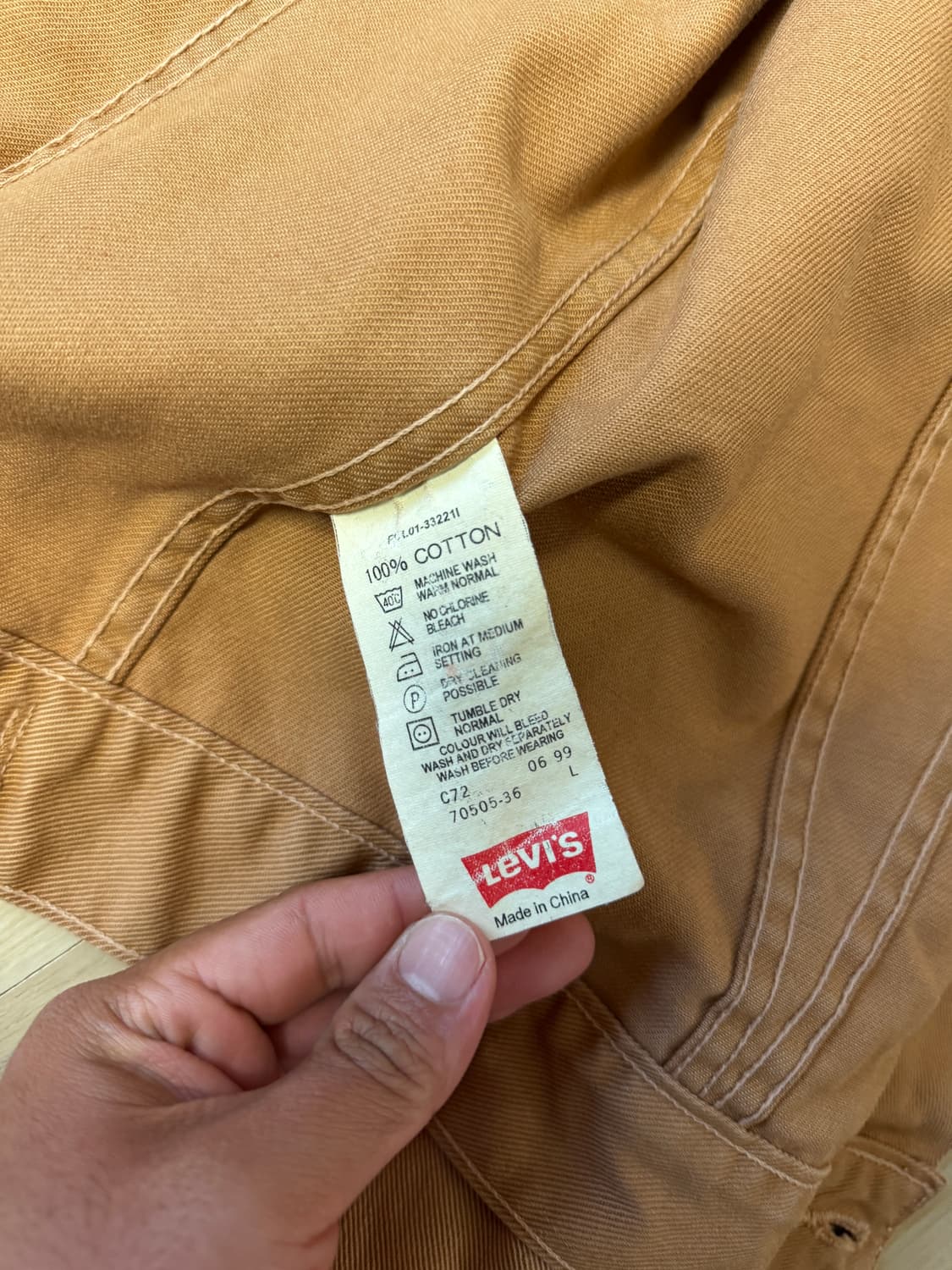 리바이스 워크 자켓 상품이미지6