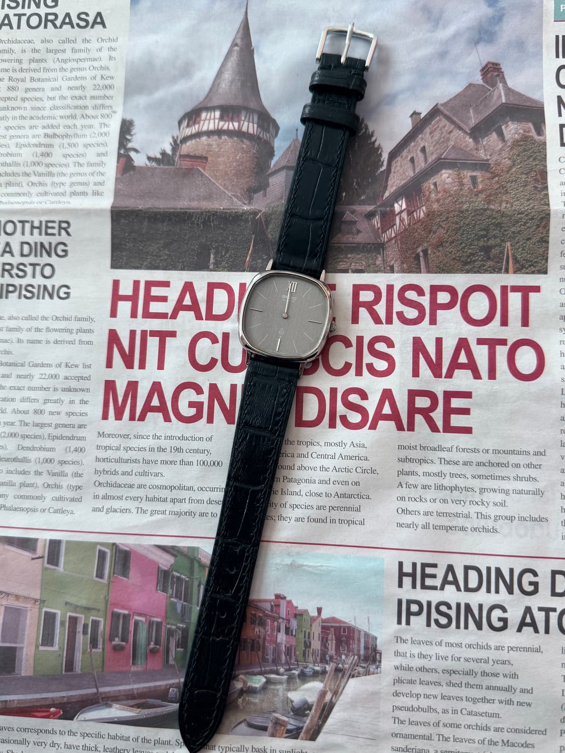 Seiko 세이코 차콜 그레이 탱크 Quartz  상품이미지2