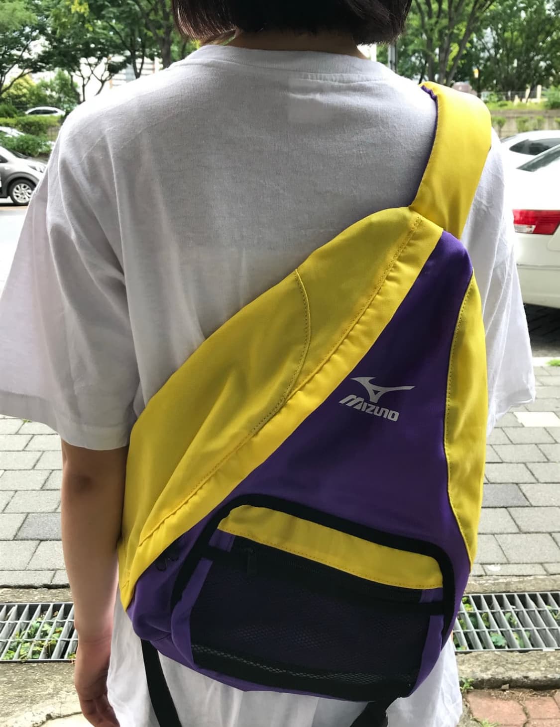 미즈노 배색 가방 터틀백 상품이미지7