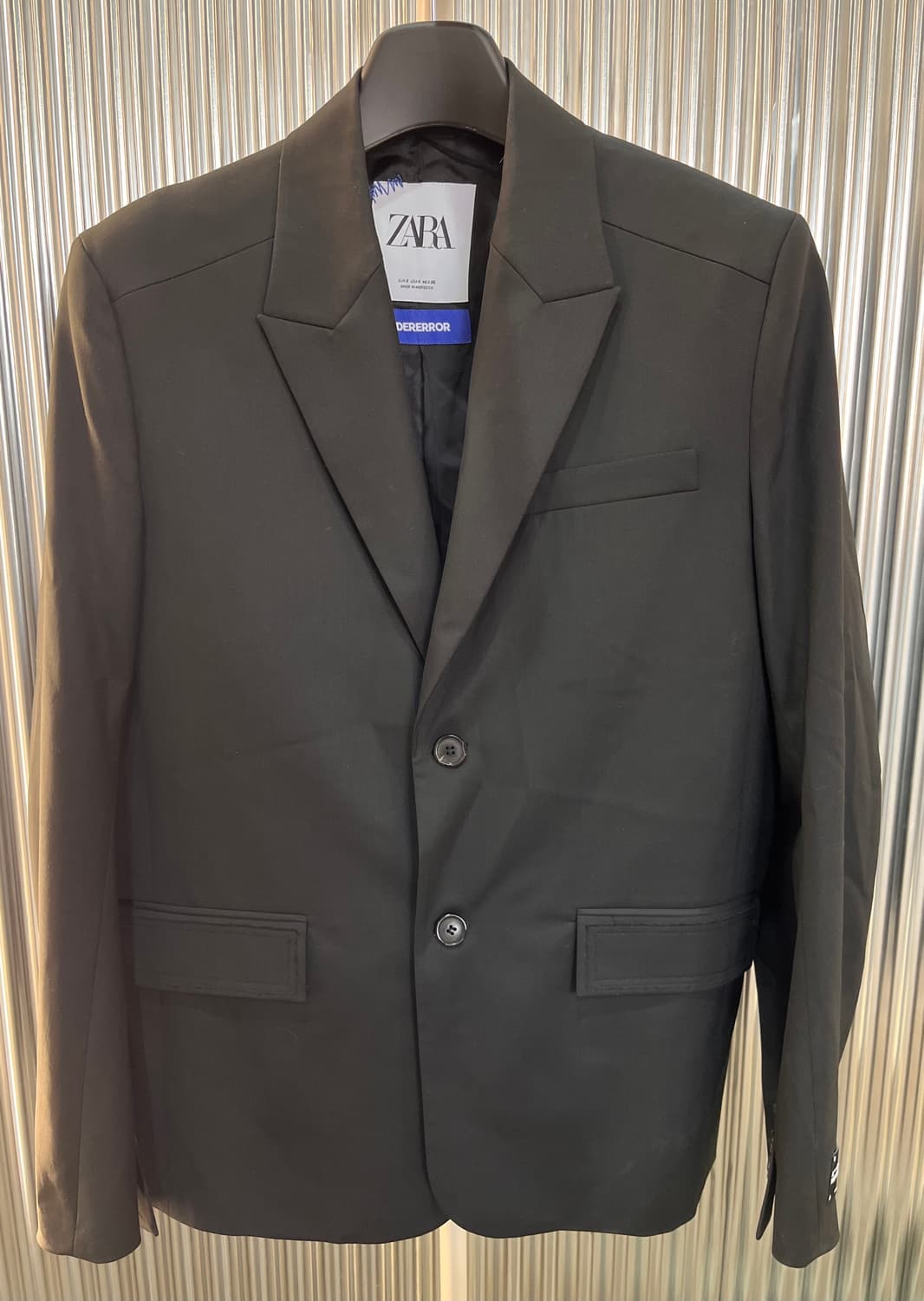 자라x아더에러 오버사이즈 블레이저 블랙 S 상품이미지2