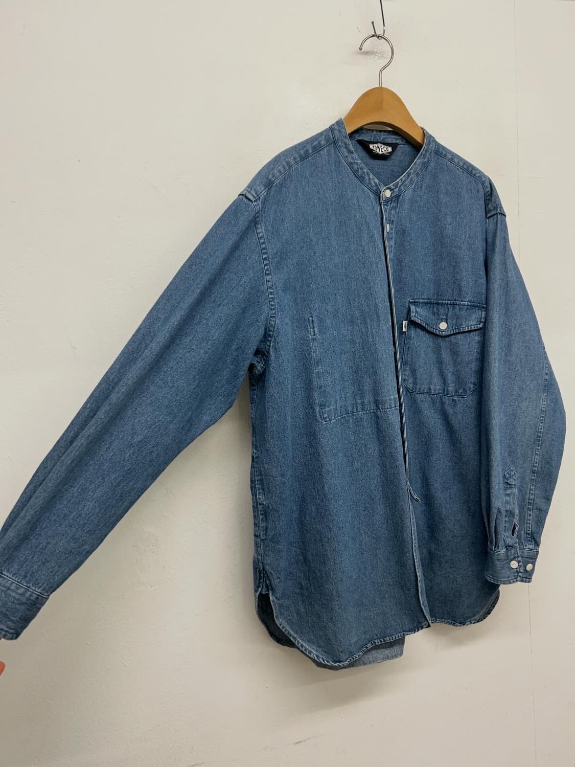 KONECO 칼라리스 데님 셔츠 상품이미지2