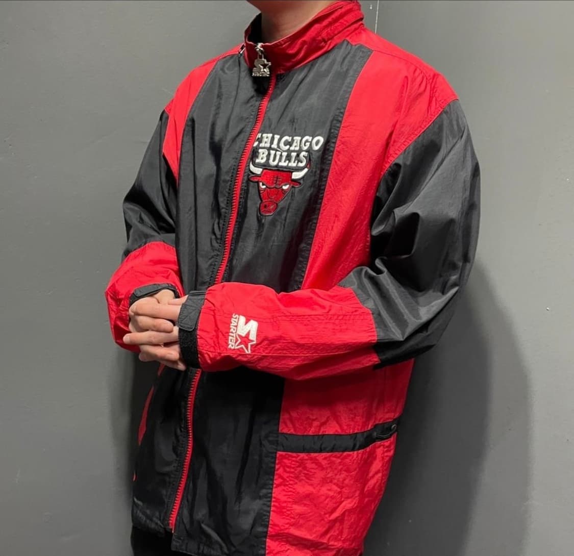 스타터 시카고불스 올드스쿨 바람막이 상품이미지5