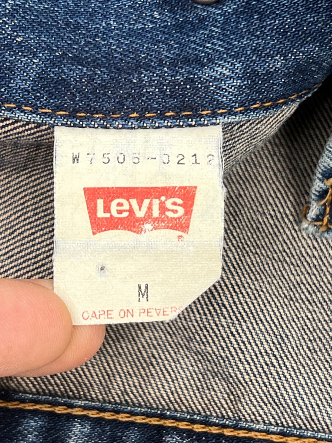 리바이스 90s 데님 트러커 자켓 상품이미지8