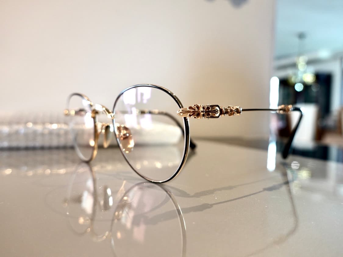 크롬하츠 부바A  맷블랙/골드 MBK/GP-P 안경 상품이미지4