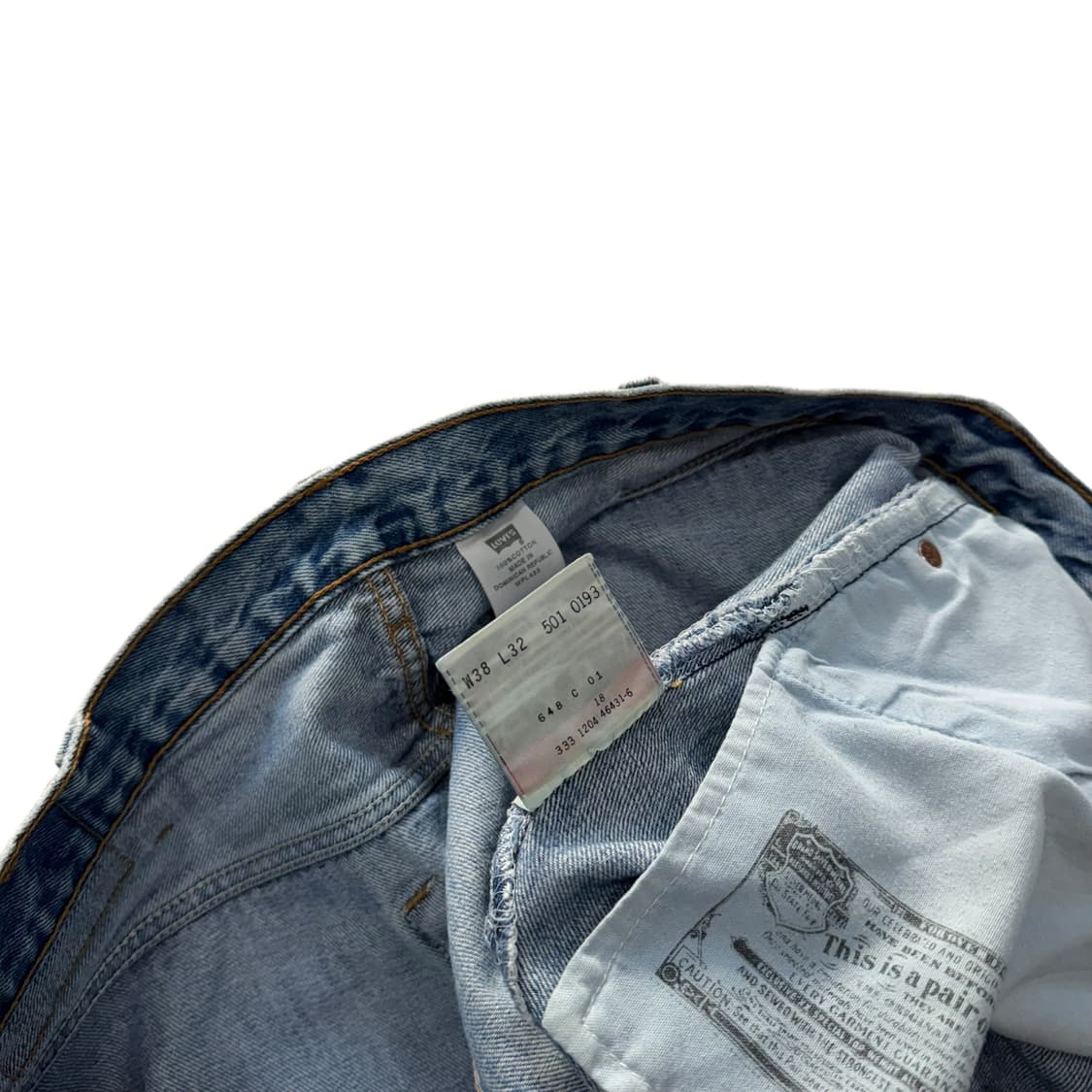 [36] 리바이스 501 데님 청바지 [LV1278] 상품이미지4