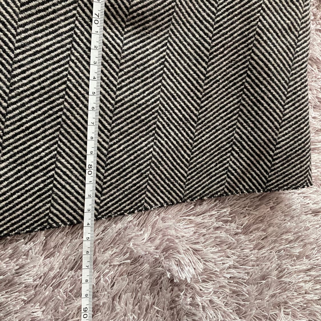 TIME 헤링본 와이드 팬츠 상품이미지4