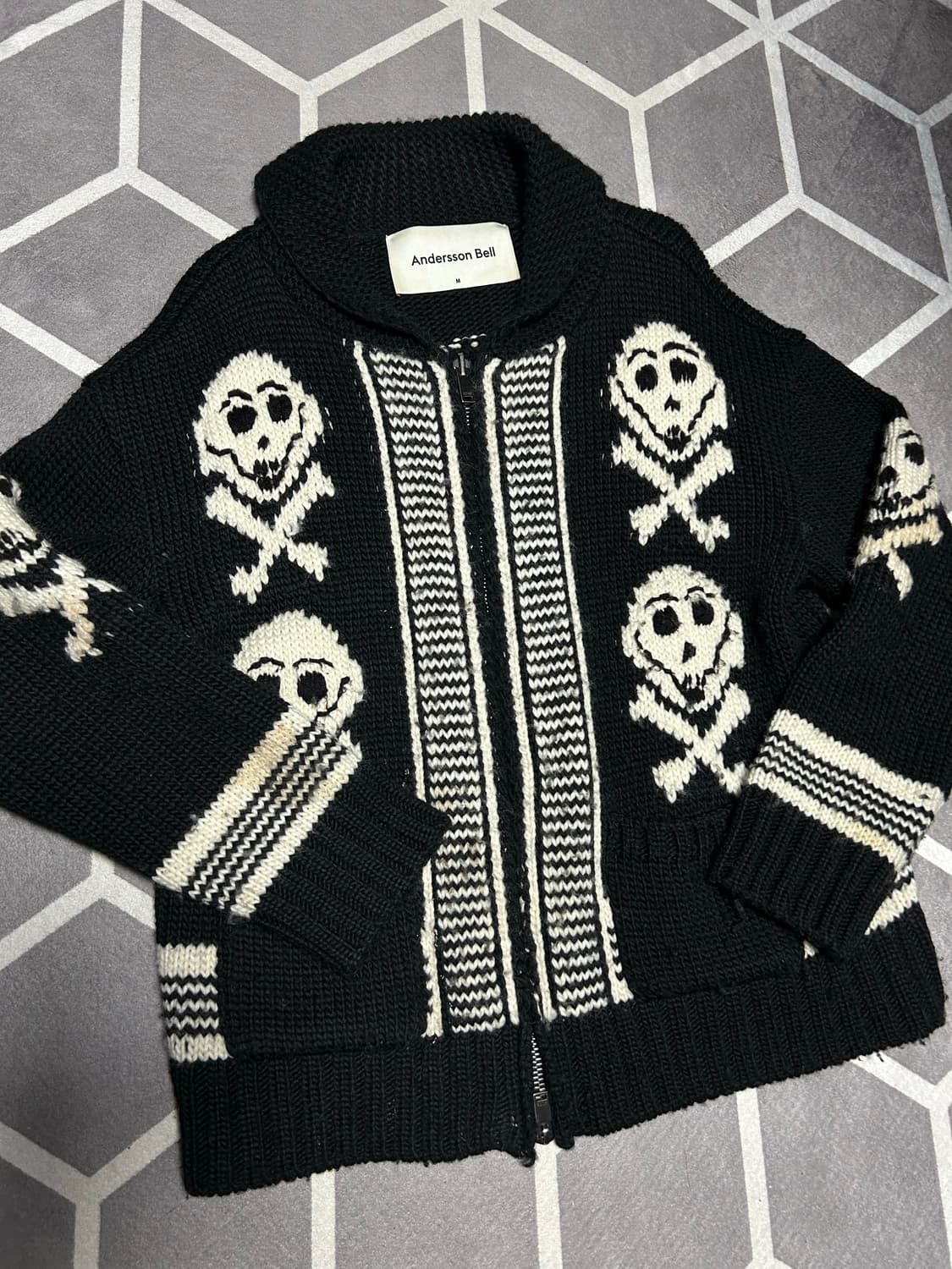 앤더슨벨 코위찬 집업자켓 M사이즈 판매글 상품이미지2