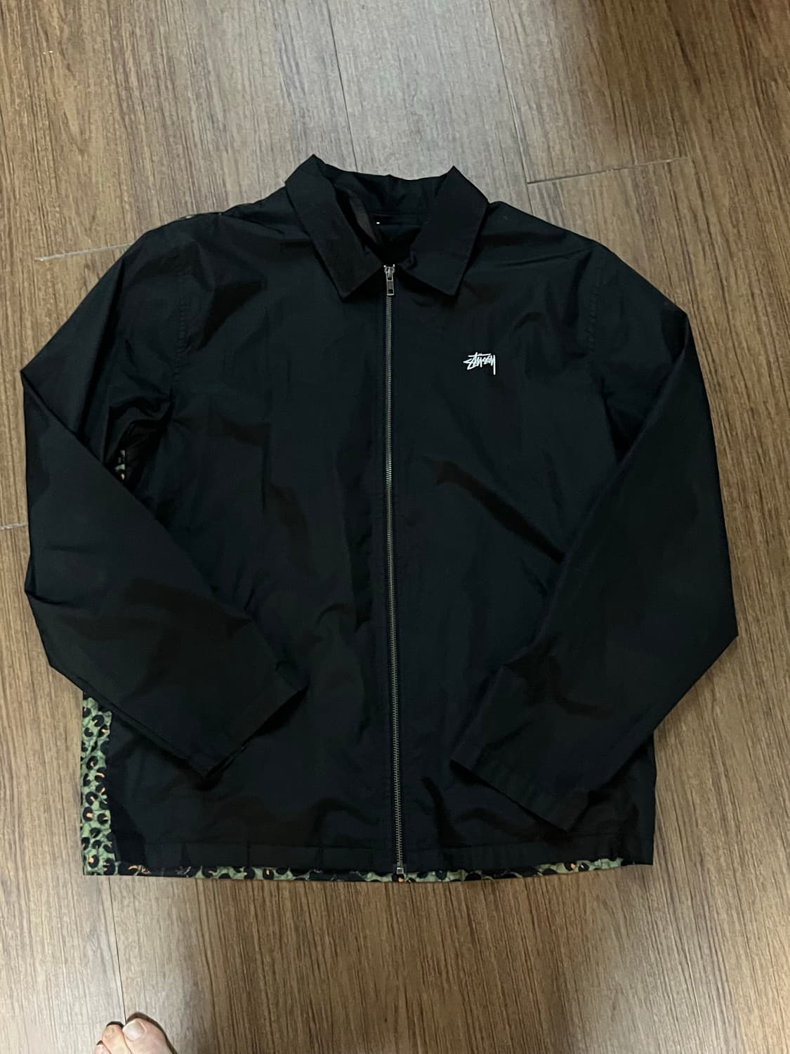 Stussy leopard panel jacket 상품이미지1