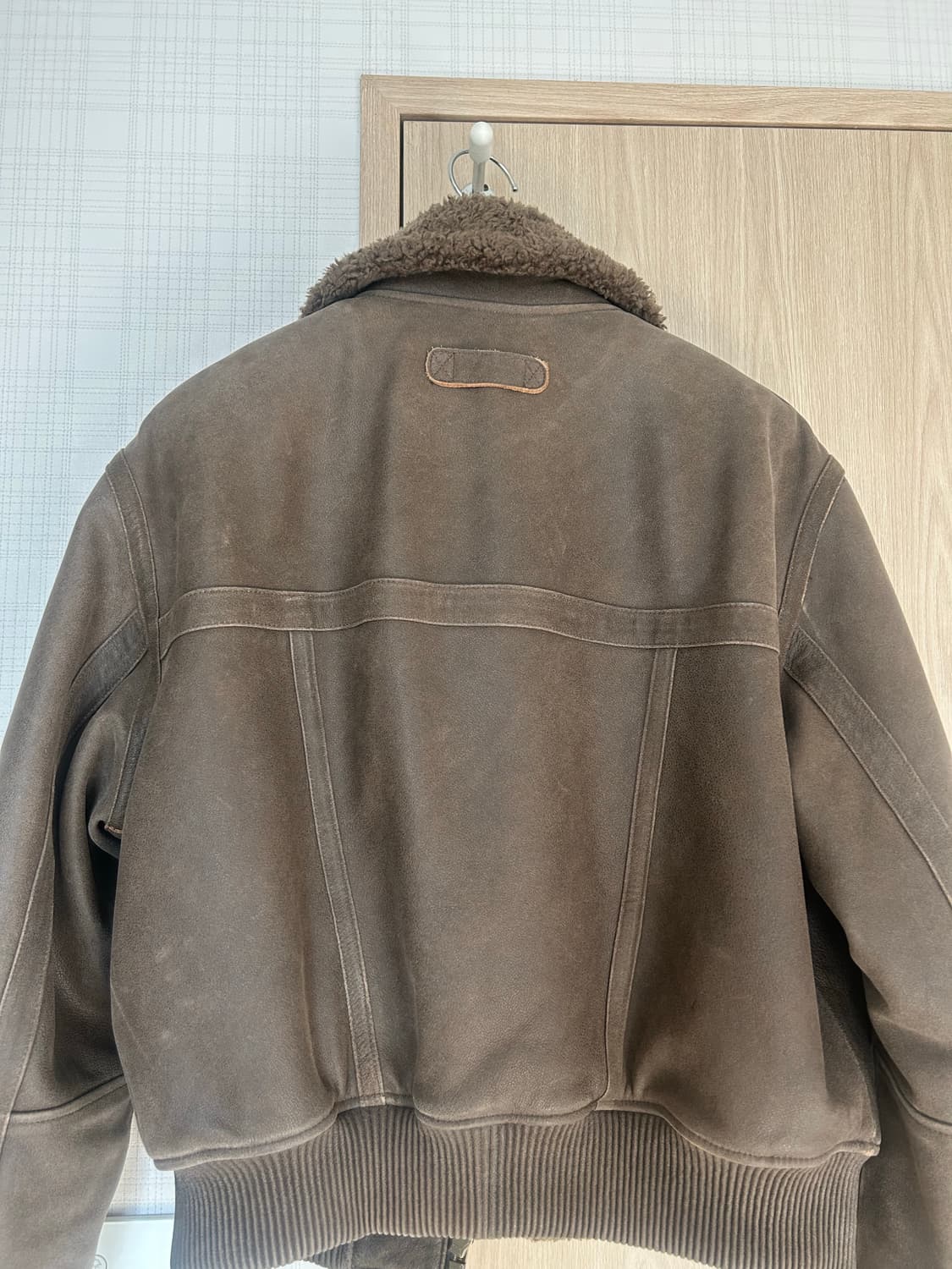 엘무드 무스탕 a2 에비에이터 자켓 상품이미지3