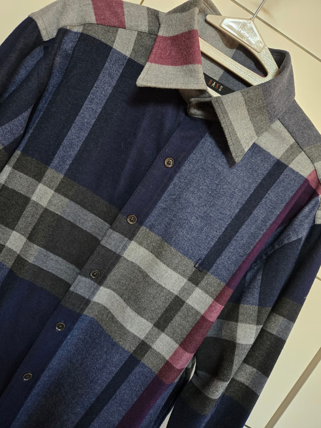 닥스 남성 체크 겨울 셔츠(95사이즈) 상품이미지1