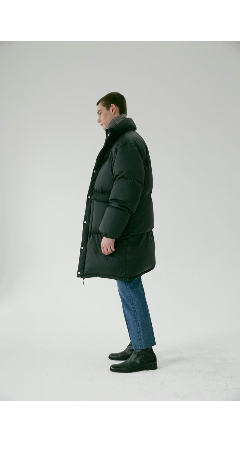 던스트 UNISEX REVERSIBLE DOWN JUMPER 블랙 M 상품이미지2