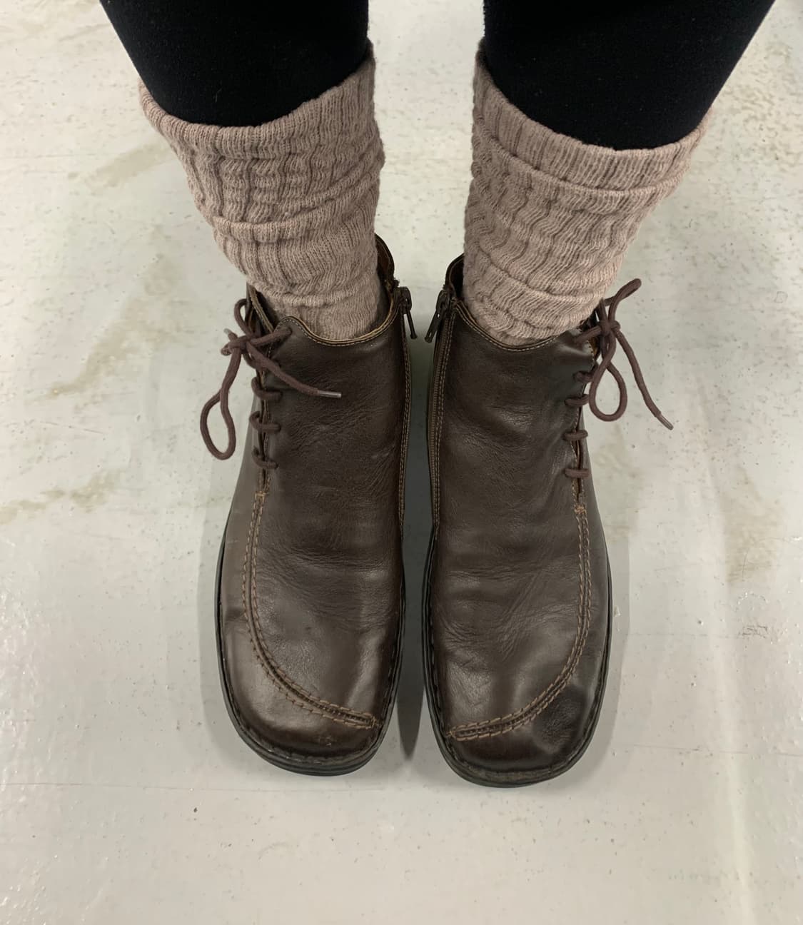 Josef seibel brown lace-up boots 상품이미지4