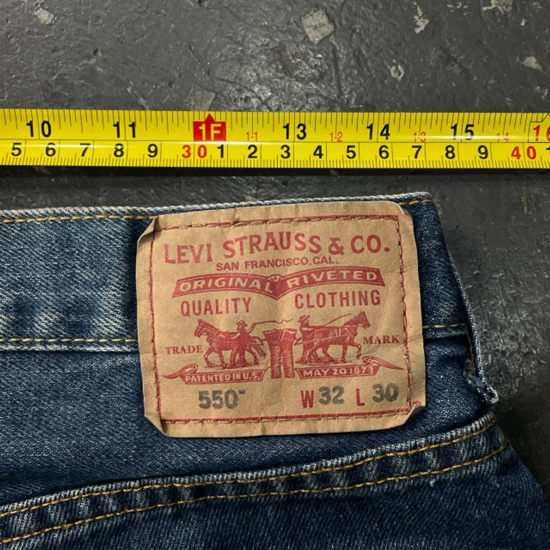 32 리바이스 550 릴랙스핏 청바지  상품이미지9