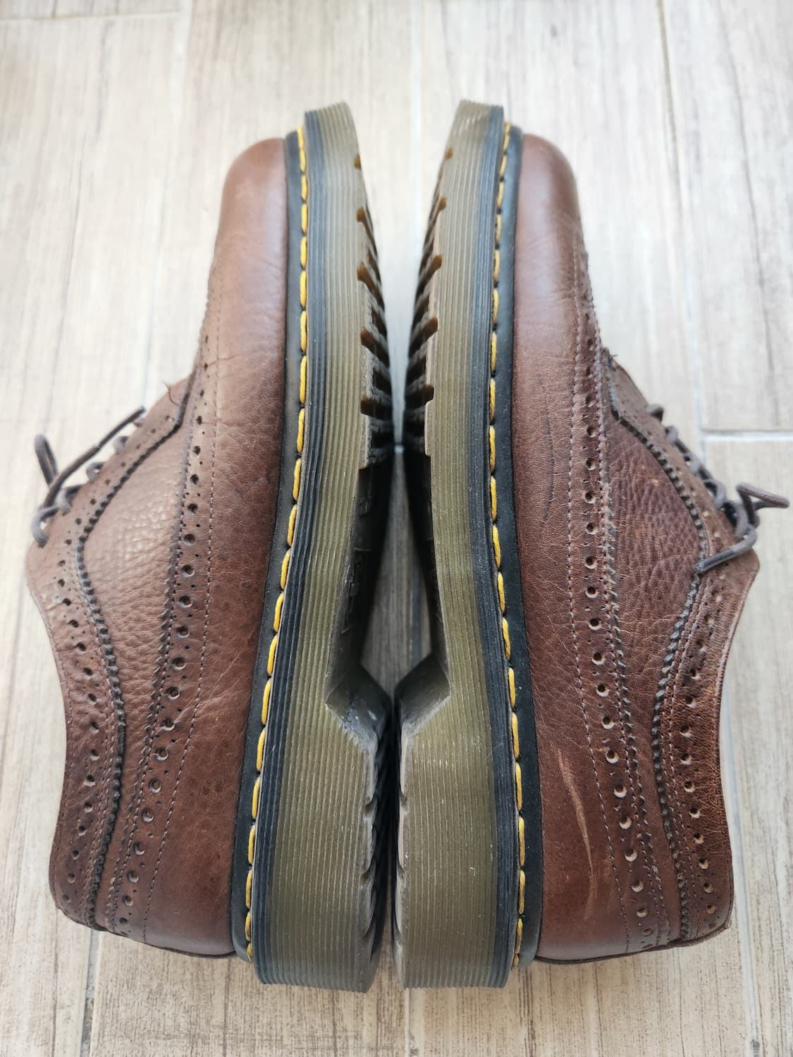 닥터마틴 브라운 윙팁 (260) 상품이미지5