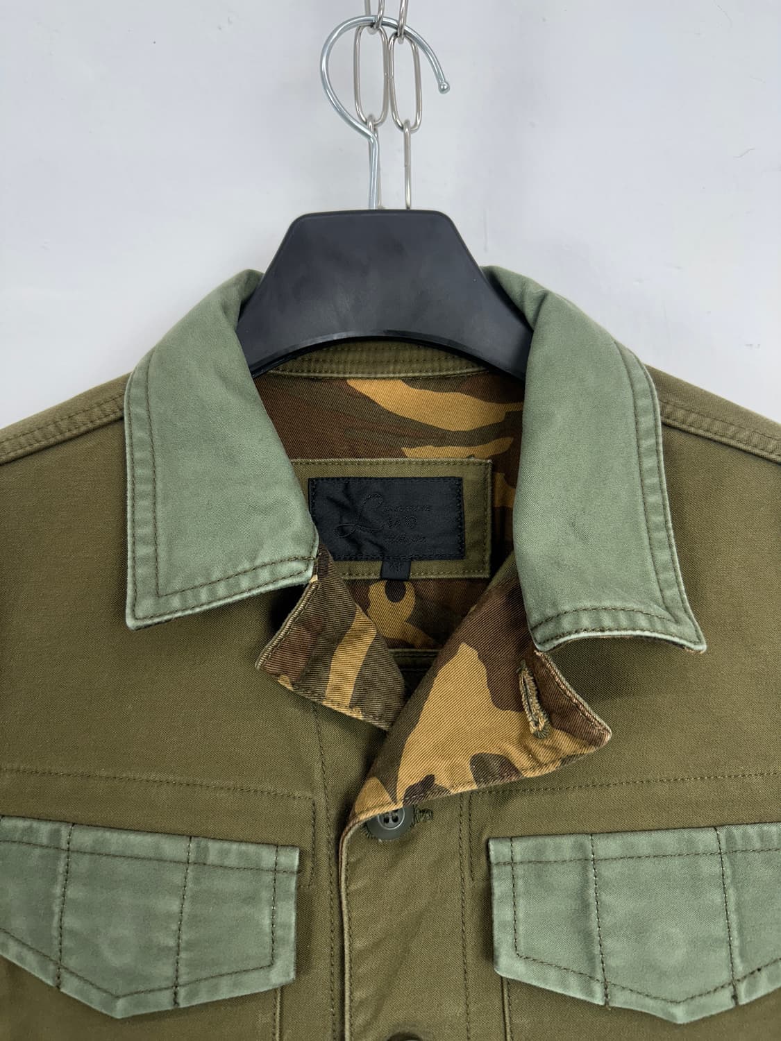 Luv Maison Camo Detail Cotton Jacket 상품이미지3