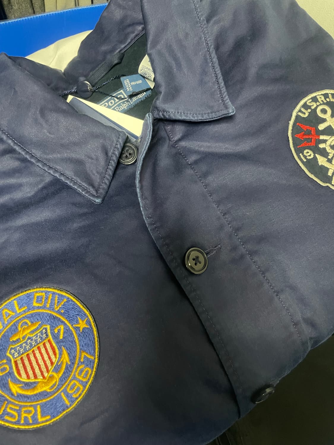 폴로 새틴 유틸리티 자켓 XXL 새상품 상품이미지6