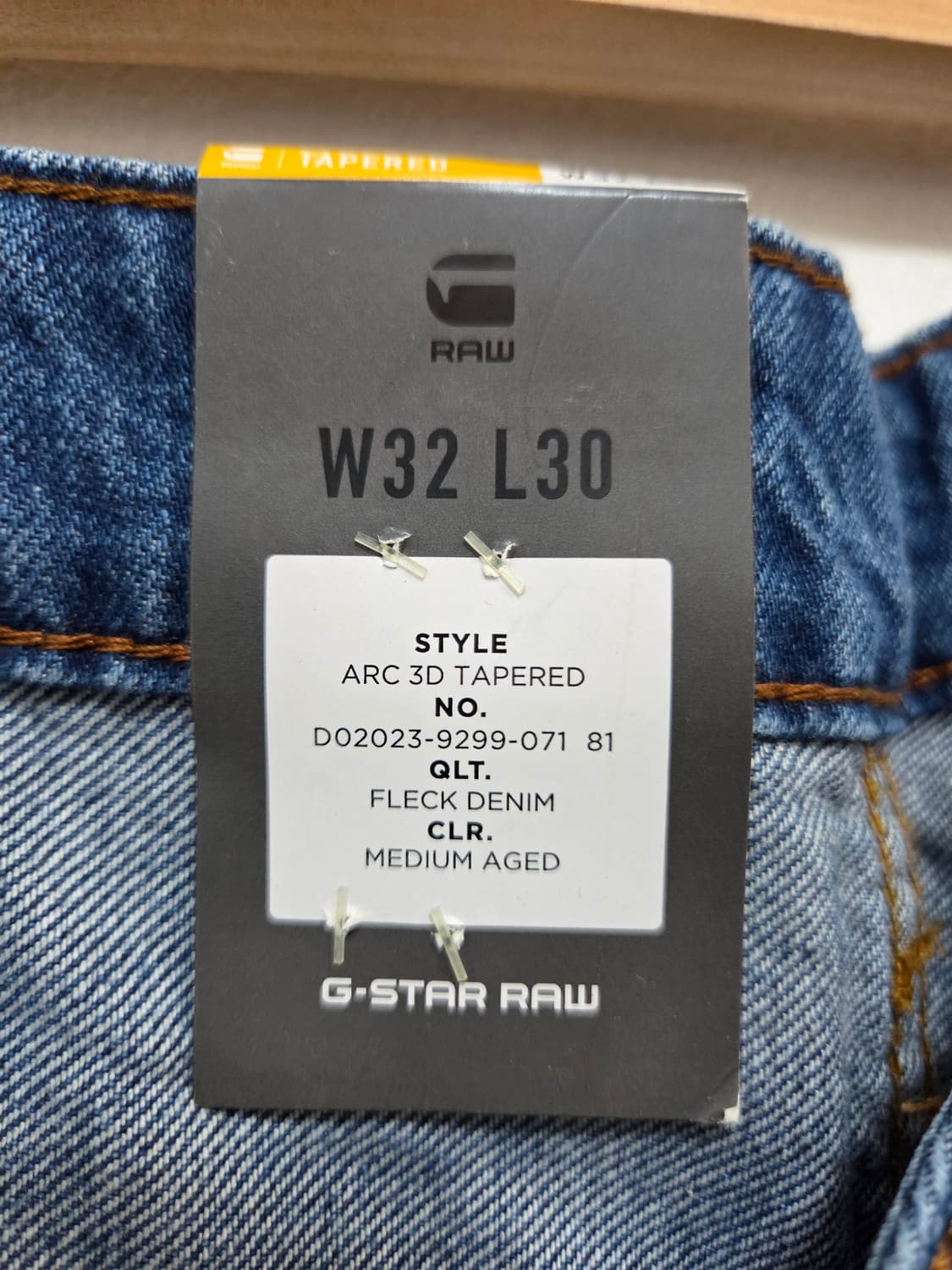 G-Star RAW ARC 3D TAPERED데님 팬츠(W32/L30) 상품이미지8