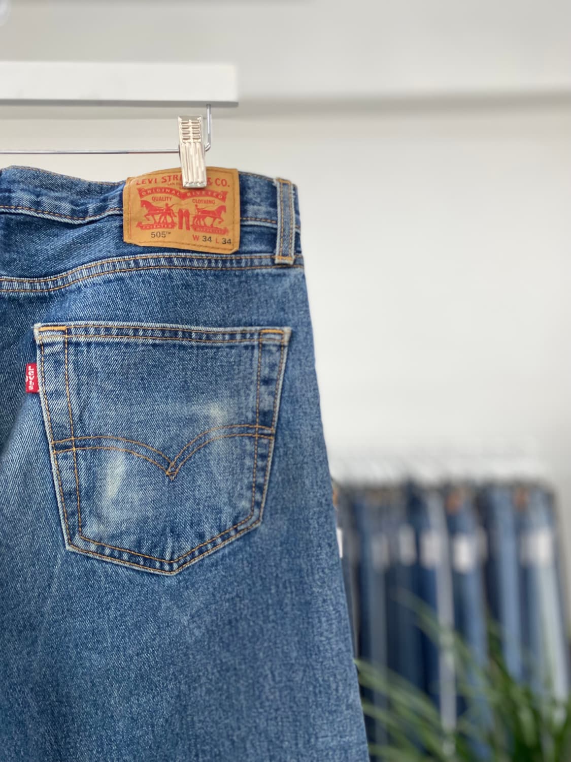 리바이스505 Straight Fit 00s 34사이즈 a5502 상품이미지6