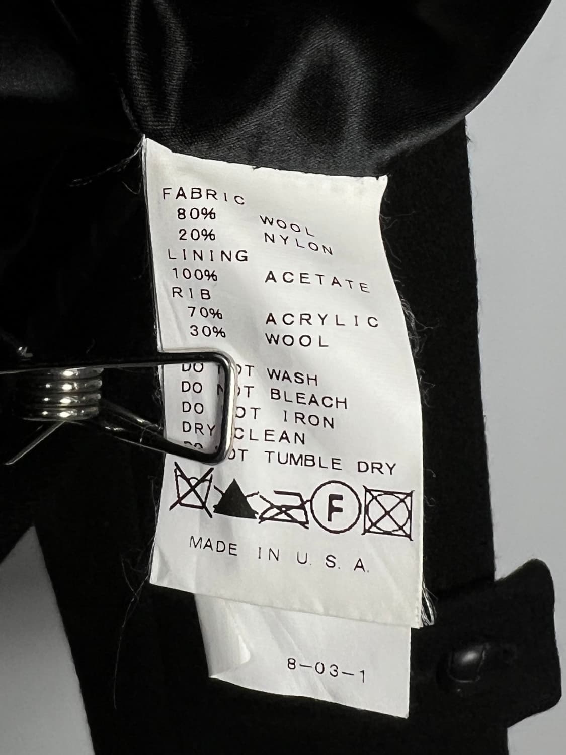 JOURNAL STANDARD 울 자켓(made in U.S.A) 상품이미지6