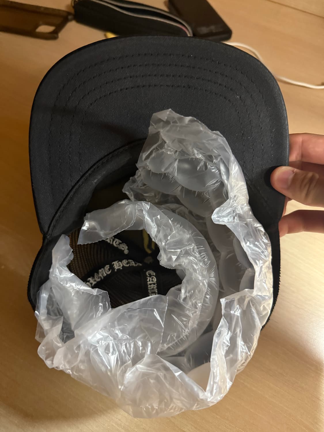 크롬하츠 캡 블랙 모자 상품이미지2