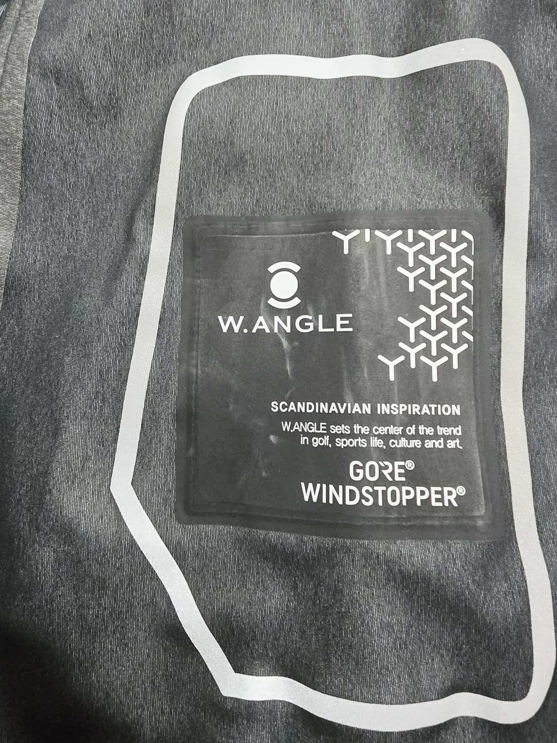 W.ANGLE 블랙 바람막이 자켓105 상품이미지9