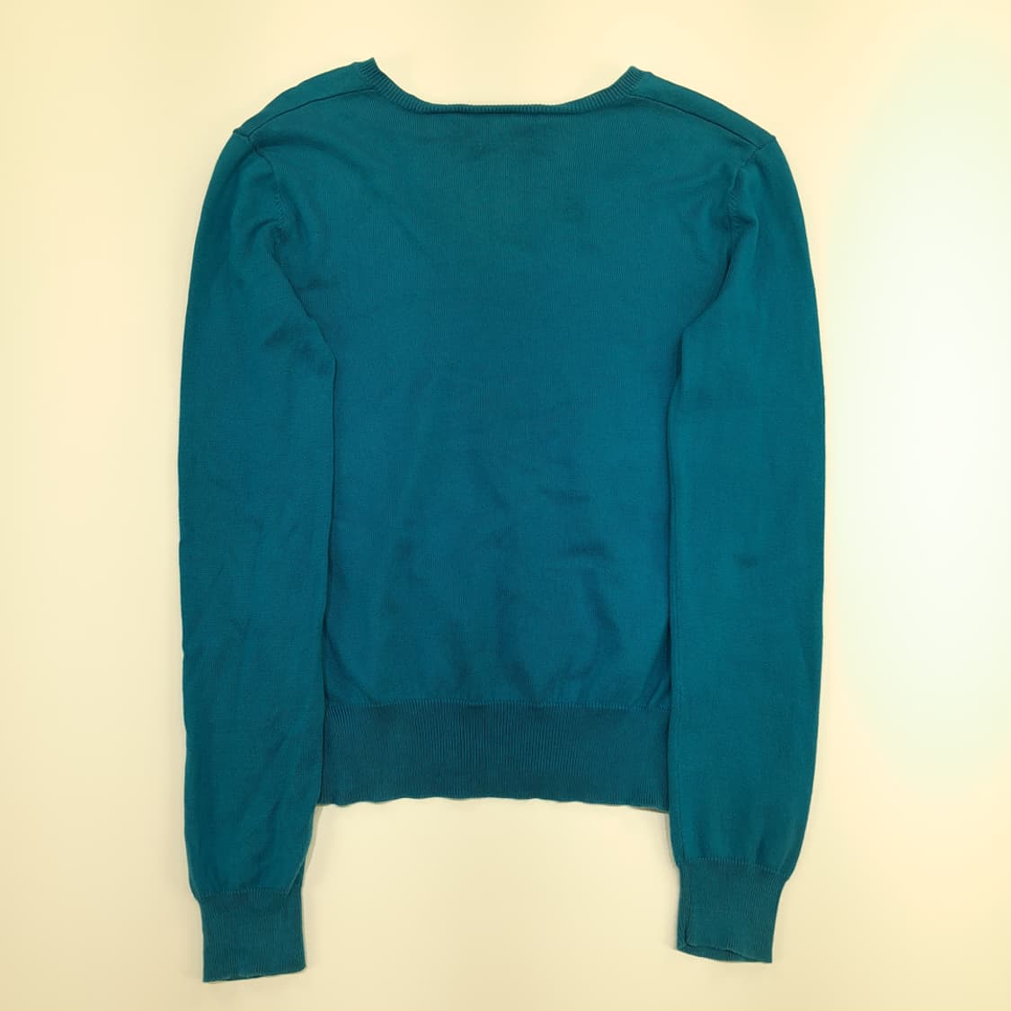 CN746W S 폴로 랄프로렌 블루그린 V넥 긴팔 니트 스웨터 상품이미지7