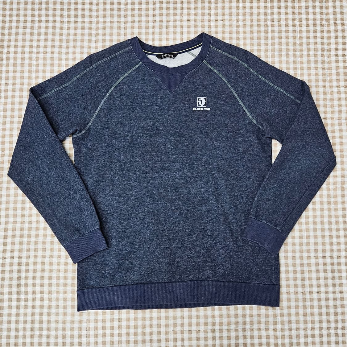 블랙야크 기모 맨투맨 남자100 상품이미지1