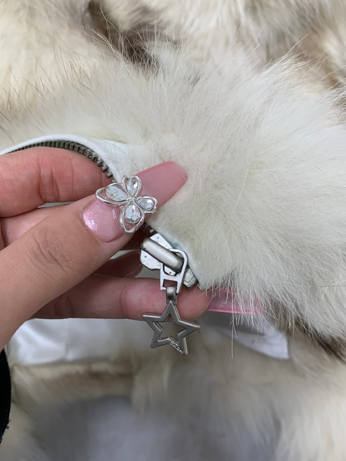 베이지 폭스 퍼 자켓 #07 상품이미지6