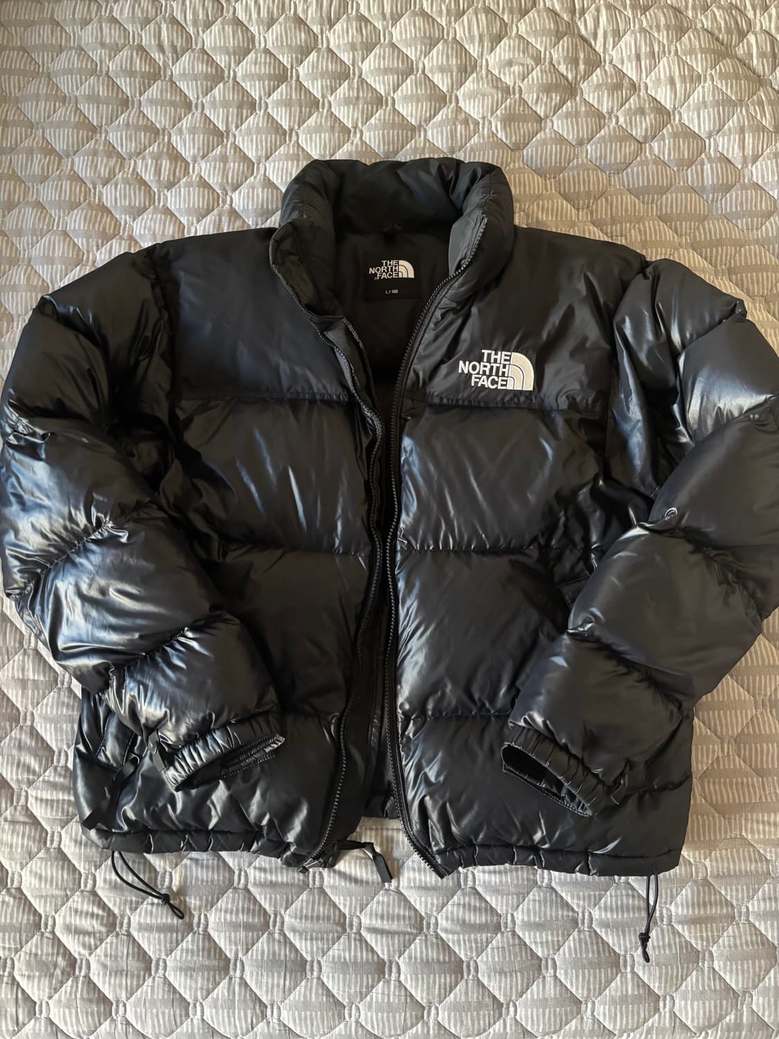 노스페이스 눕시 하이브리드 다운 볼 자켓 블랙 L사이즈 상품이미지1