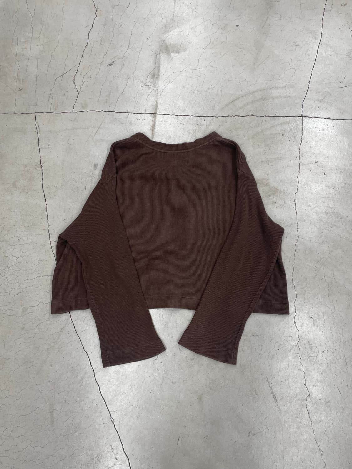 Enza Costa waffle Longsleeve 상품이미지3