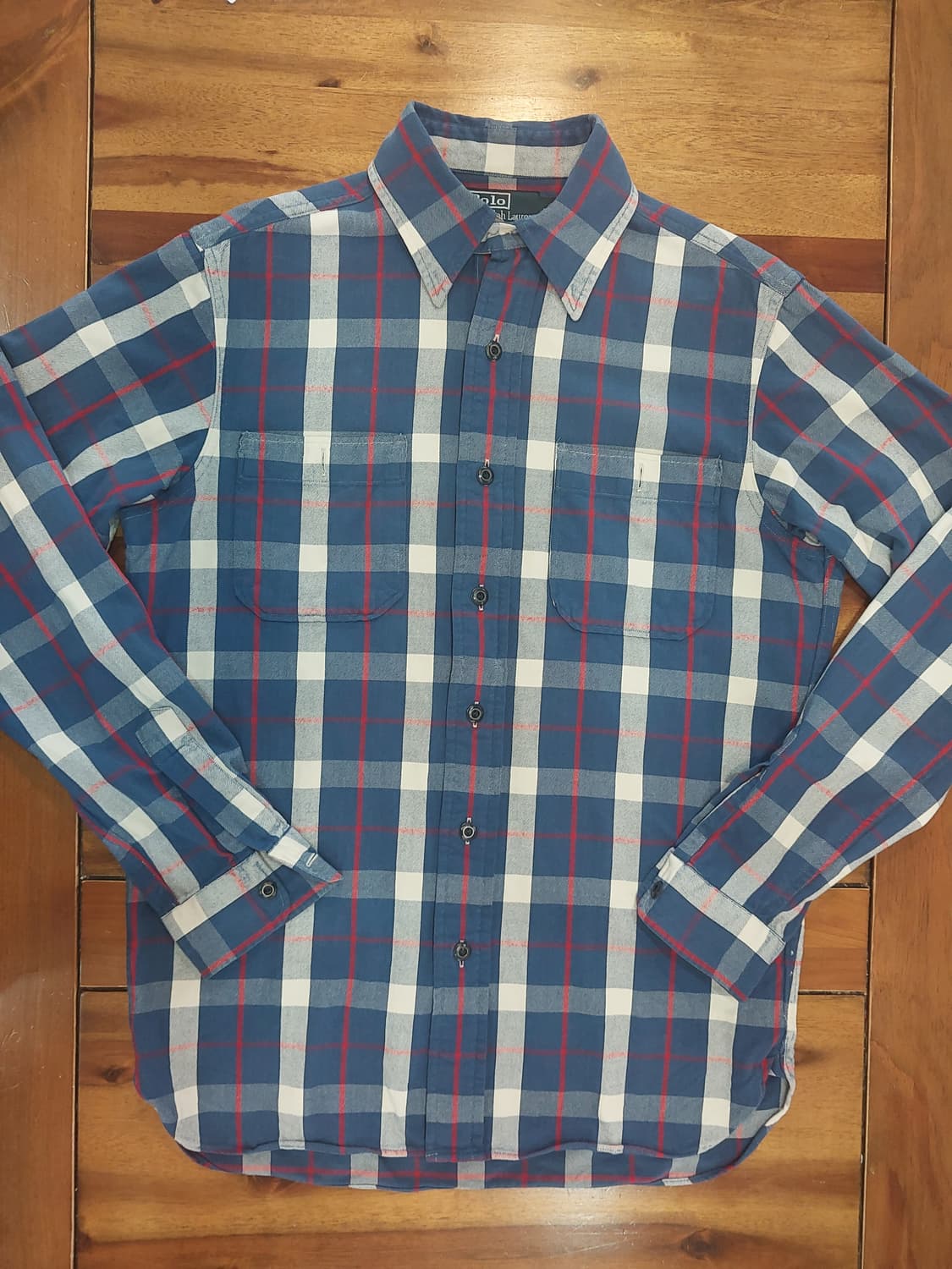 폴로 polo 랄프 로렌 플란넬 투포켓 셔츠 S (100사이즈 정도) 상품이미지2