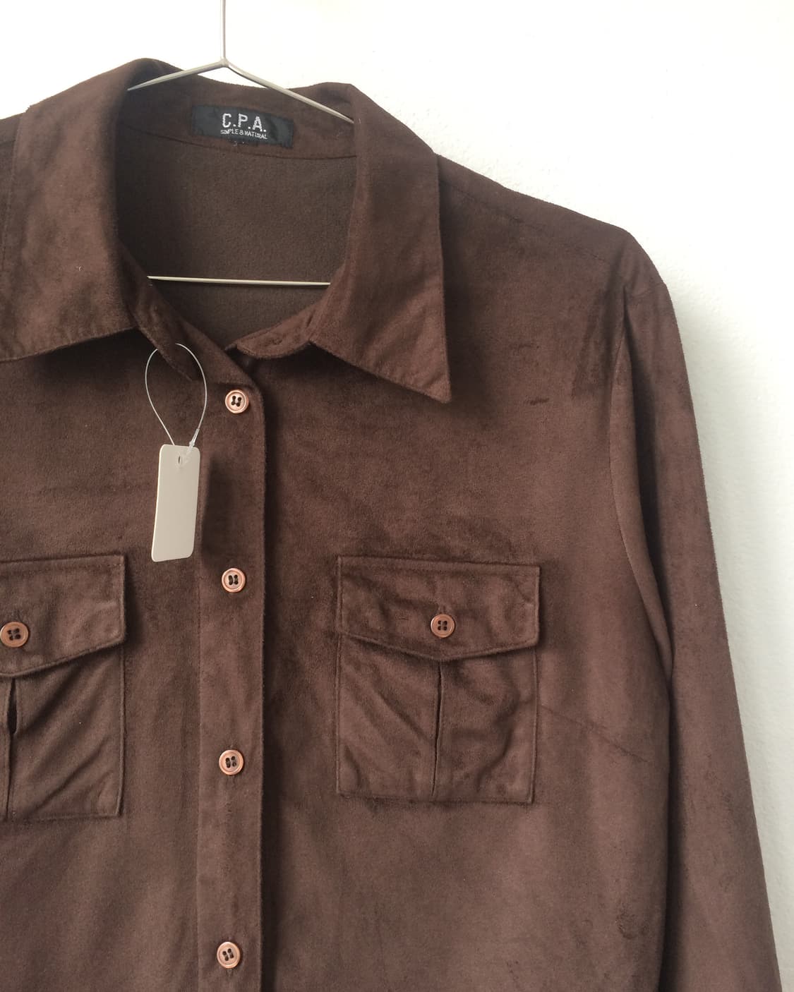 Pocket point suede shirt 상품이미지4