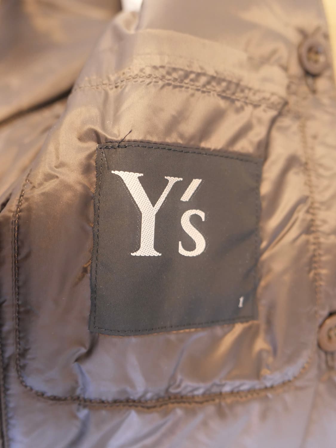 요지 야마모토 Y’s 라이너 코트 상품이미지6