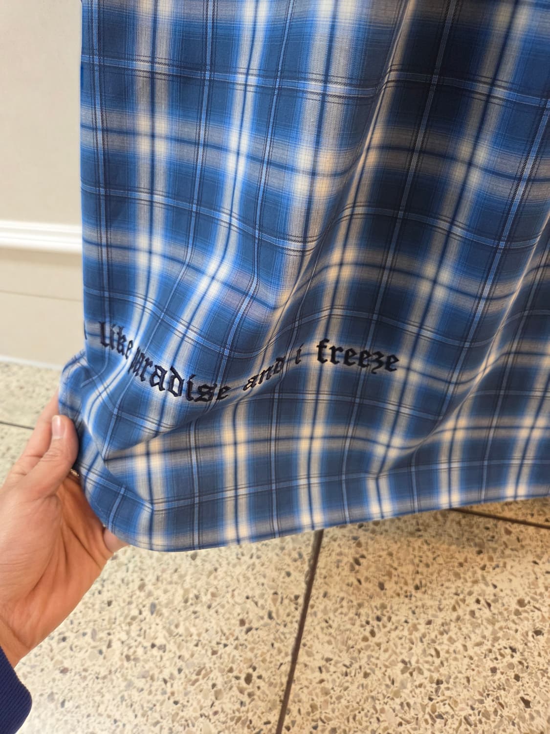 송지오옴모 오버핏셔츠 46 상품이미지5