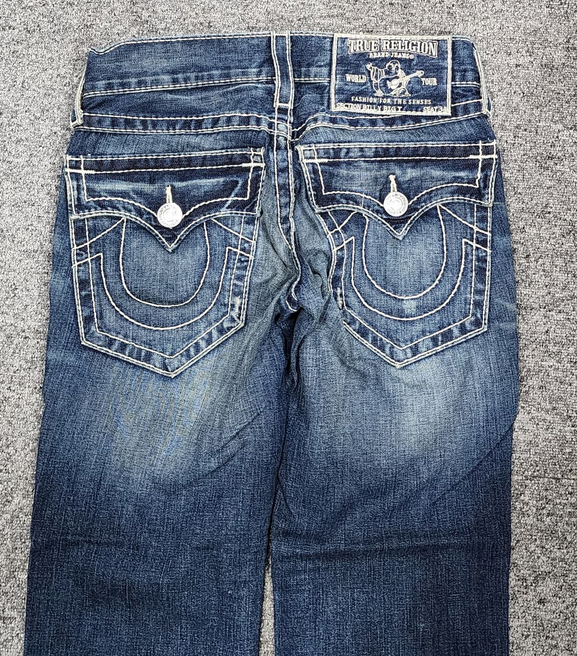 트루릴리젼 Section Billy Big T 빌리 빅티 스티치 데님팬츠 상품이미지4