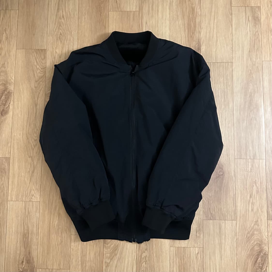 프릭스스토어 MA-1 마원 나일론 후리스 리버시블 자켓 블랙 L 상품이미지1