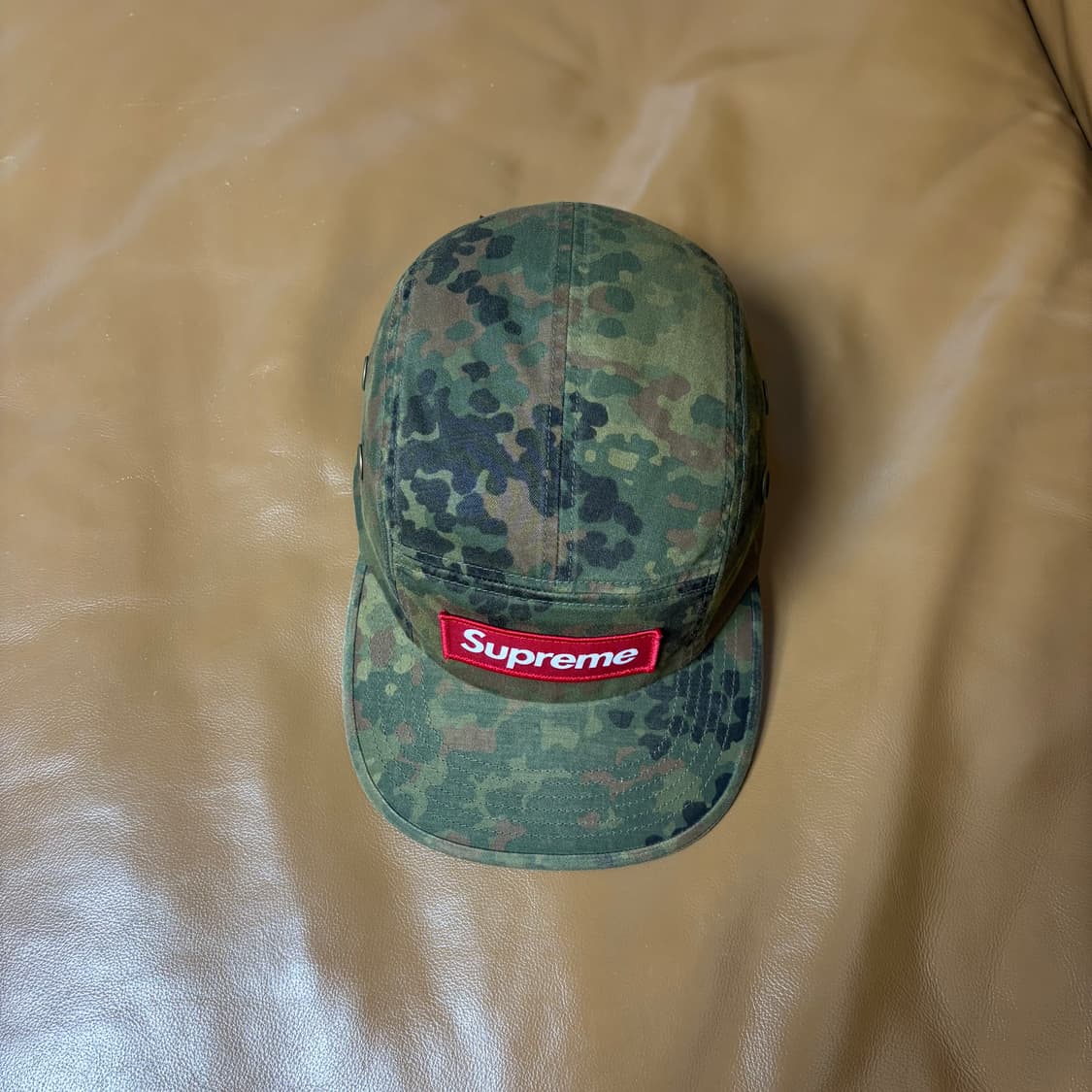 Supreme 슈프림 밀리터리 카모 캠프캡 모자 (Washed Camo) 상품이미지5