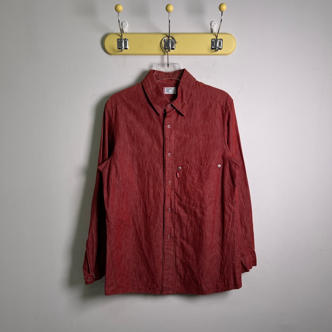 리바이스 엔지니어드 진 코튼 린넨 셔츠 L 상품이미지1