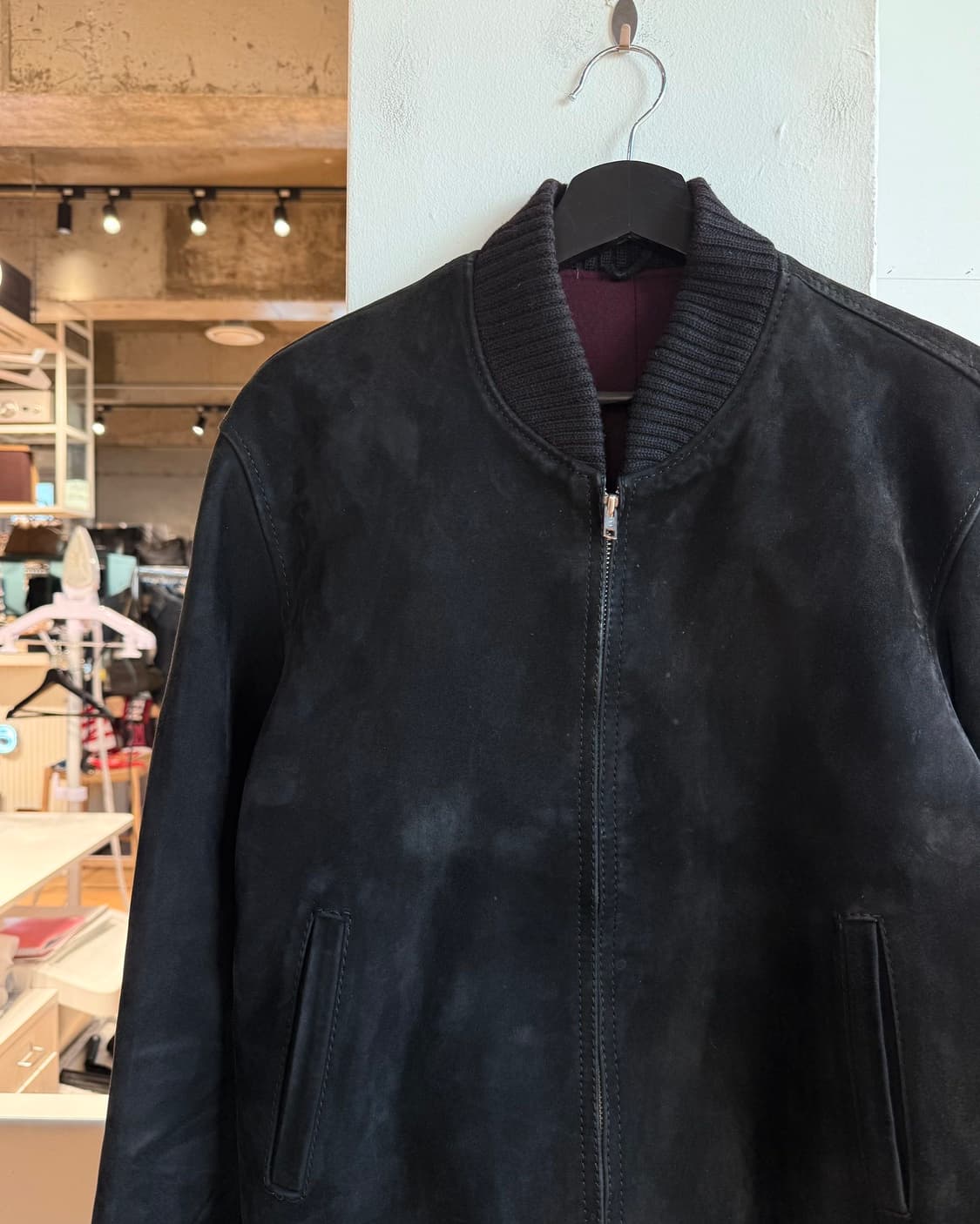 마스콧 블랙 오리지널 레더 자켓  상품이미지4