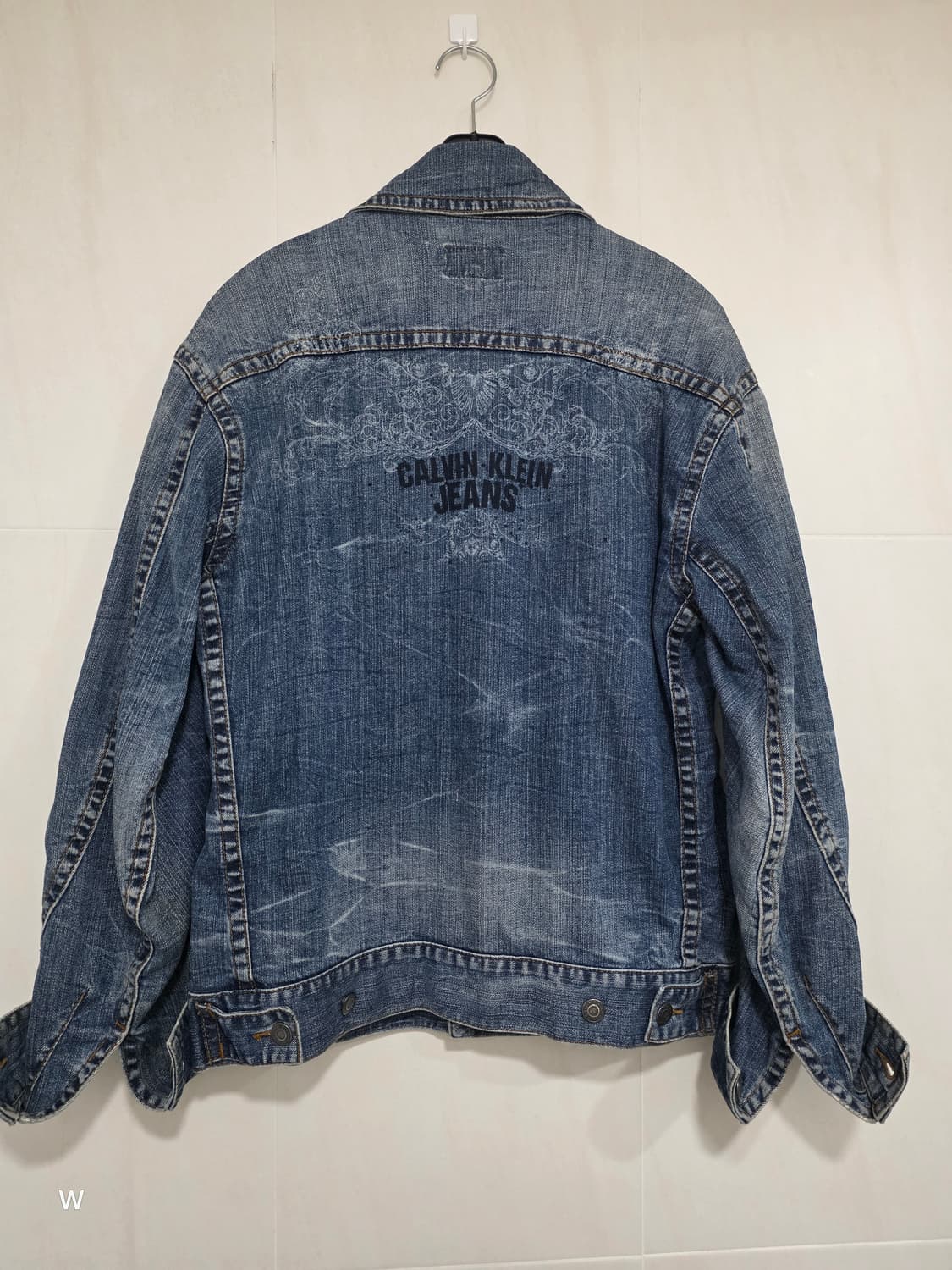 캘빈클라인 데님 트러커자켓  청자켓 [L size] 상품이미지2