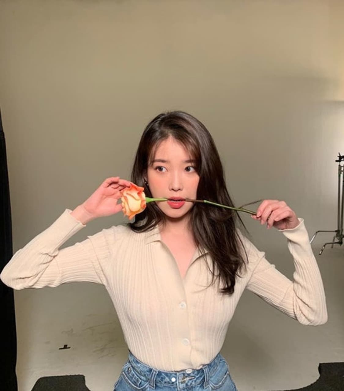 루에브르 니트 가디건 (아이유 착용) 상품이미지4